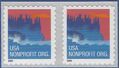 #3874 5c USA Nonprofit Org Sea Coast Coil Pair 2002 Mint NH