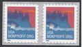 #3785a 5c Sea Coast Nonprofit Coil Pair 2003 Mint NH