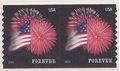 #4854 (49c Forever) Star Spangled Banner Coil Pair 2014 Mint NH