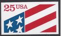 #2475 25c American Flag ATM Booklet Single 1990 Mint NH