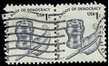 #1581 1c Americana Issue Inkwell and Quill 1977 Used Pair