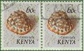 Kenya # 43 1971 Used Attached Pair