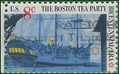 #1481 8c Boston Tea Party British Three-master 1973 Used