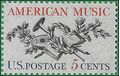 #1252 5c American Music Society 1964 Mint NH