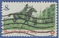 #1478 8c American Bicentennial Postrider 1973 Used