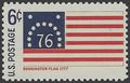 #1348 6c Historic American Flags Bennington 1968 Mint NH