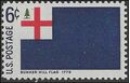 #1351 6c Historic American Flags Bunker Hill Flag 1775 1968 Mint NH
