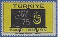 Turkey #1433 1959 Mint Gum Staining