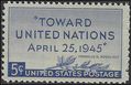 # 928 3c United Nations Conference 1945 Mint NH