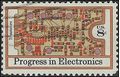 #1501 8c Progress in Electronics 1973 Used