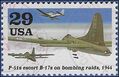 #2838b 29c World War II P-51s Escort B17s on Bombing Raids 1994 Used