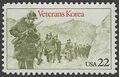 #2152 22c Korean War Veterans 1985 Mint NH