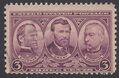 # 787 3c Generals Sherman,Grant and Sheridan 1937 Used
