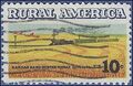 #1506 10c Rural America Wheat Fields and Trains 1974 Used