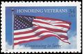 #3508 34c Honoring Veterans 2001 Mint NH
