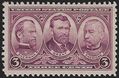 # 787 3c Generals Sherman,Grant and Sheridan 1937 Mint NH
