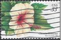 #3313 33c Tropical Flowers Chinese Hibiscus 1999 Used