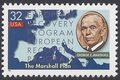 #3141 32c 50th Anniversary Marshall Plan 1997 Mint NH