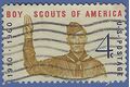 #1145 4c Boy Scout Jubilee 1960 Used