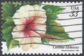 #3313 33c Tropical Flowers Chinese Hibiscus 1999 Used