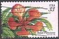 #3311 33c Tropical Flowers Royal Poinciana 1999 Used