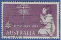Australia # 307 1957 Used