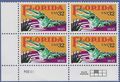 #2950 32c 150th Anniversary Florida Statehood PB/4 1995 Mint NH