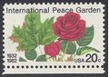 #2014 20c International Peace Garden 1982 Mint NH