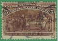 # 234 5c Columbus Soliciting from Queen Isabella 1893 Used