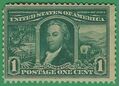 # 323 1c Louisiana Purchase Robert Livingston 1904 Mint NH