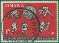 Jamaica # 197 1962 Used CDS Fault Tear