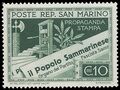 San Marino # 203 1943 Mint H