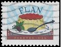 #5193 (49c Forever) Delicioso Flan Booklet Single 2017 Used