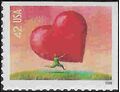 #4270 42c Love Issue Man Carrying Heart Booklet Single 2008 Mint NH