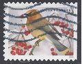 #5127 (47c Forever) Songbirds Cedar Waxwing 2016 Used