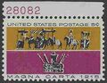 #1265 5c 750th Anniversary Magna Carta P# 1965 Mint NH