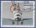 #3261 $3.20 Priority Mail Space Shuttle Landing 1998 Used