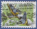 #5129 (47c Forever) Songbirds Red-breasted Nuthatches 2016 Used