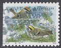 #5126 (47c Forever) Songbirds Golden-Crowned Kinglets 2016 Used