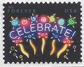 #4502 (44c Forever)  Neon Celebrate! 2011 Mint NH