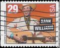 #2775 29c Country & Western Singers Hank Williams Booklet Single 1993 Used