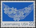 #2354 22c American Folk Art - Lacemaking 1987 Mint NH