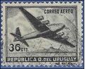 Uruguay #C153 1958 Used