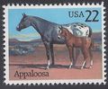 #2158 22c Horses - Appaloosa Horse 1985 Mint NH