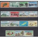 Anguilla 1967-1968 #17-31 Complete Set of 15 Mint LH