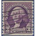 # 721 3c George Washington Coil Single 1932 Used