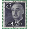 Spain # 818 1954 Used