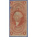 Scott R 69c $1.00 US Internal Revenue - Inland Exchange 1862-1871 Used Fault