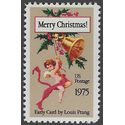 #1580c 10c Christmas Card, by Louis Prang 10.9 Perf 1975 Mint NH
