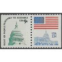 #1590/1623d U.S. Capitol Booklet Pair 1977 Mint NH